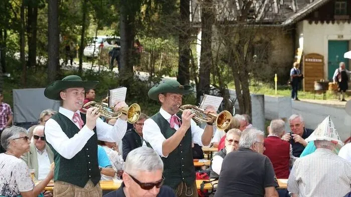 Rund um den Leopoldsteinersee gab es Samstag Nachmittag wieder viel Musik von den Echo- und Weisenbläsern
