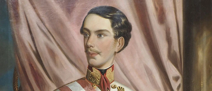 Kaiser Franz Joseph in jungen Jahren