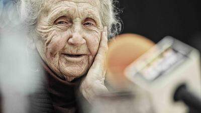 Maria Sosnovska begibt sich in ihren Gedanken 75 Jahre zurück