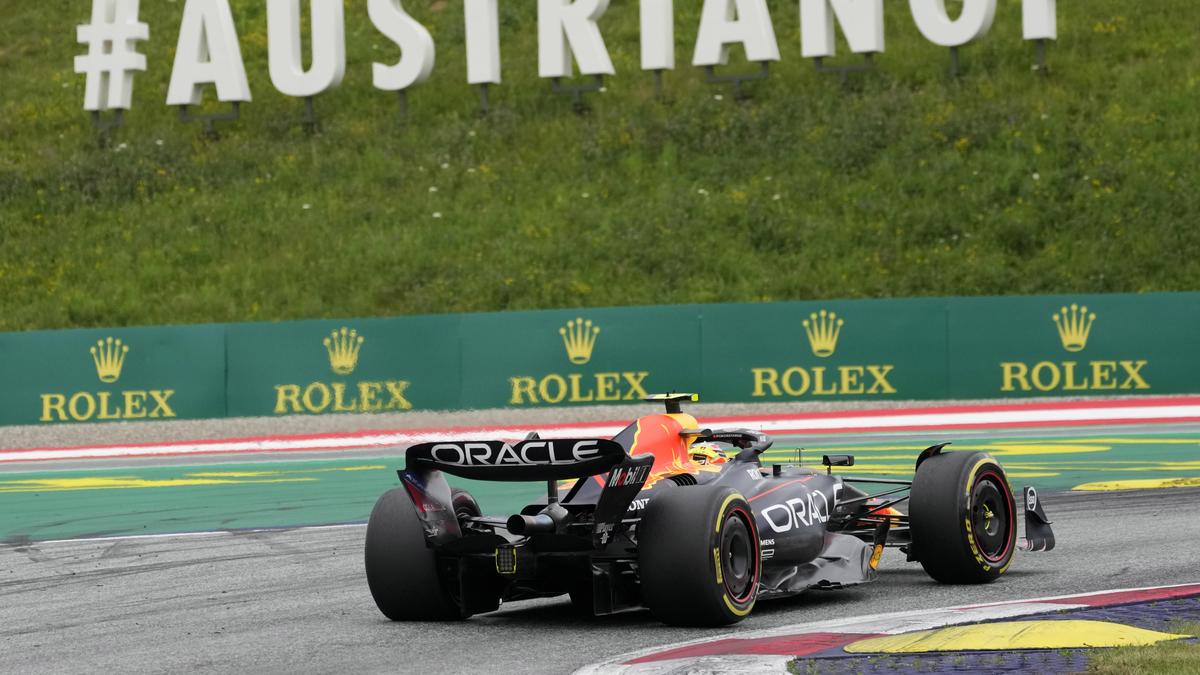 Sergio Perez in Spielberg