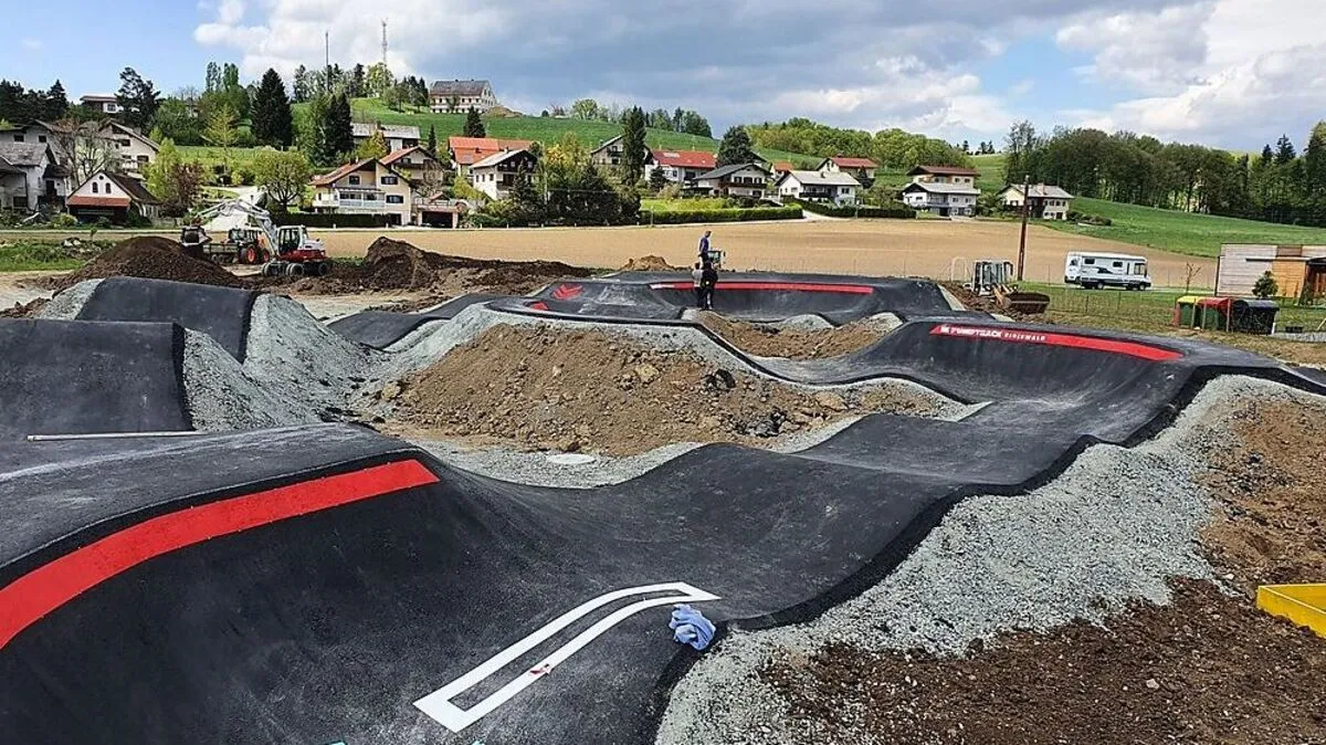 120.000 Euro kostete der "3 Eiben Pumptrack"
