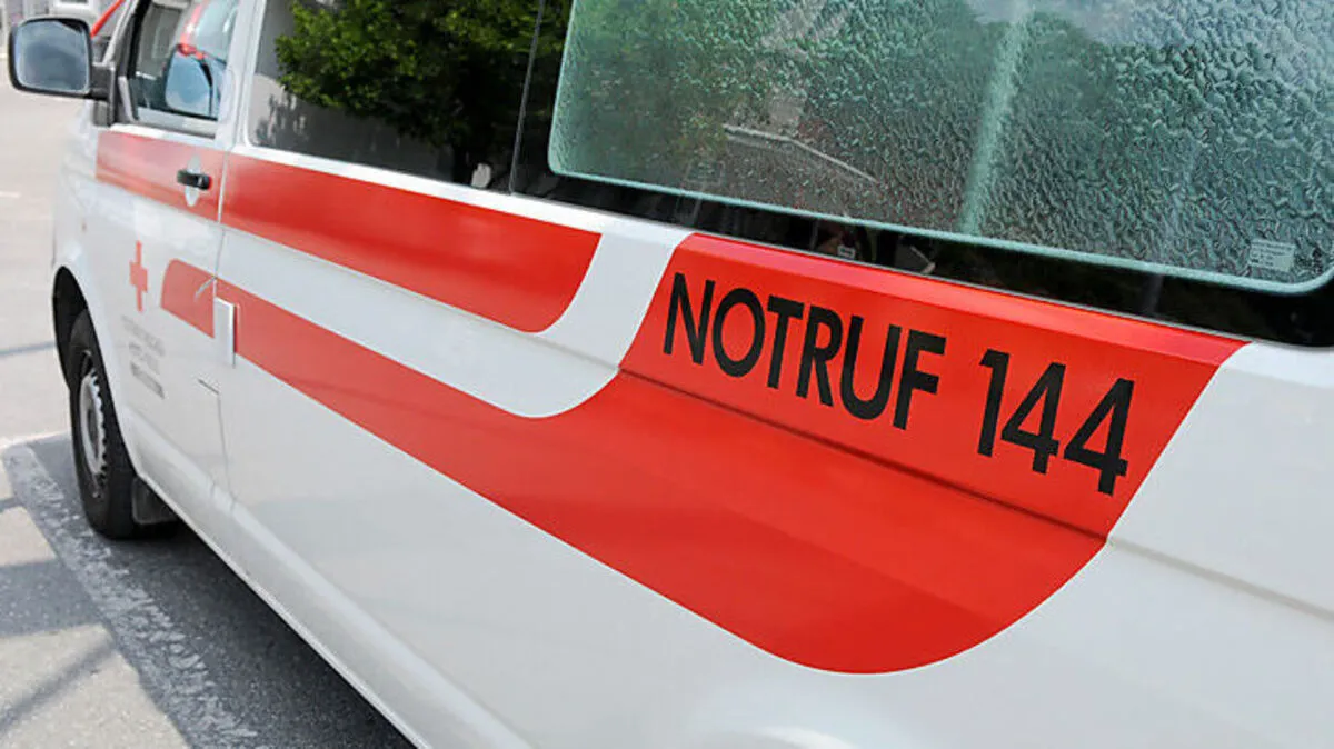 Der 38-Jährige wurde ins LKH Graz eingeliefert