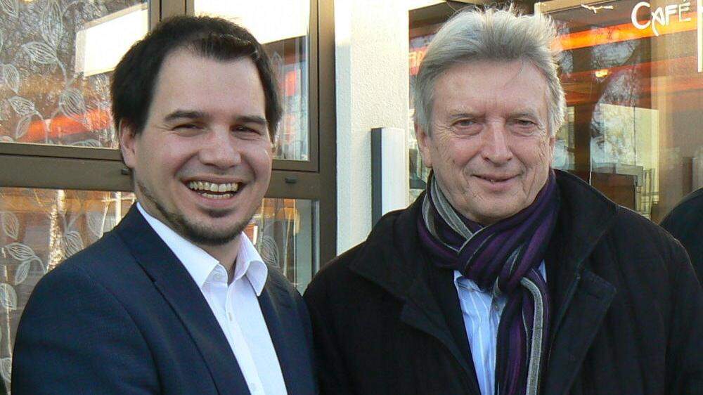 Michael Schickhofer und Helmut Kienreich im Jahr 2012