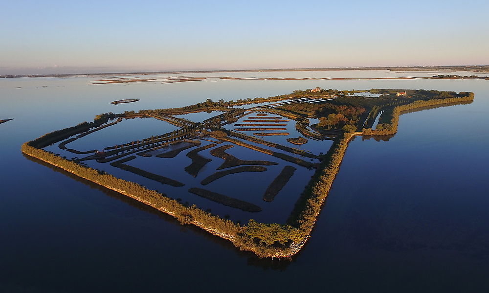Die Isola Santa Cristina, eine von 120 Inseln in der Lagune von Venedig