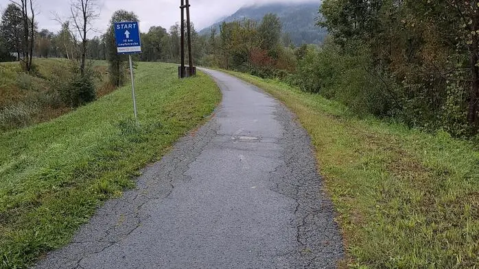 Ein Radweg