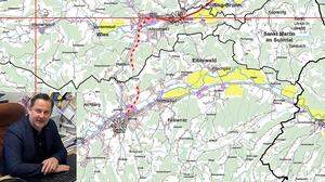 Im regionalen Entwicklungsprogramm Region Südweststeiermark ist eine Variante der Zugstrecke bis Eibiswald bereits eingezeichnet