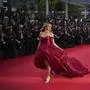 Heidi Klum poses for photographers upon arrival at the awards ceremony and the premiere of the film 'The Second Act' during the 77th international film festival, Cannes, southern France, Tuesday, May 14, 2024. (Photo by Daniel Cole/Invision/AP)