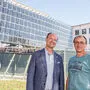 Direktor Michael Archer und Werkstättenleiter Andreas Albel sind federführend im Projekt involviert