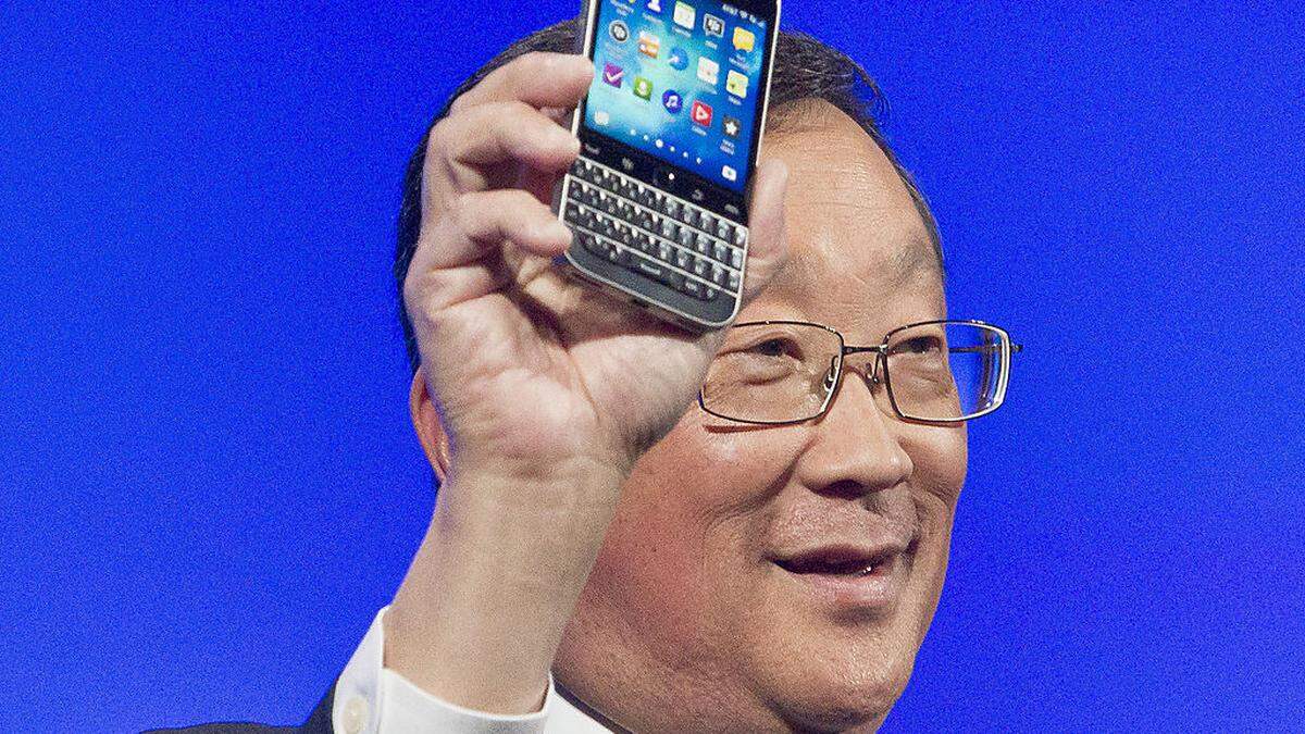 BlackBerry CEO John Chen