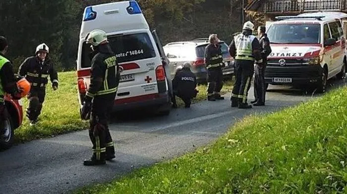 Auf eine steilen Hauszufahrt in Unterneuberg bei Pöllauberg kam Samstagmittag ein Auto ins Rollen.