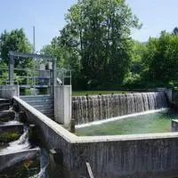 Neue Kleinwasserkraftwerke könnten auf bestehende Flussbauten aufgesetzt werden, meint der Verein