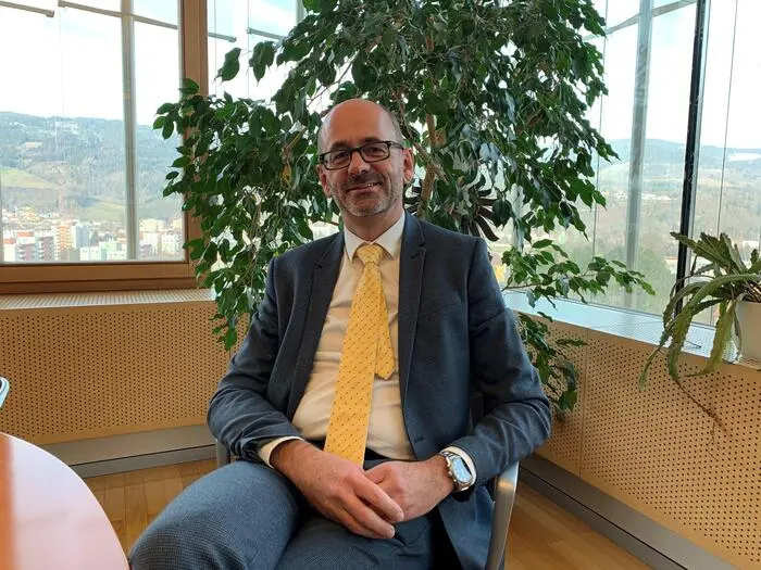 Seit 2022 ist Christian Haider Vizepräsident des Landesgerichts Leoben