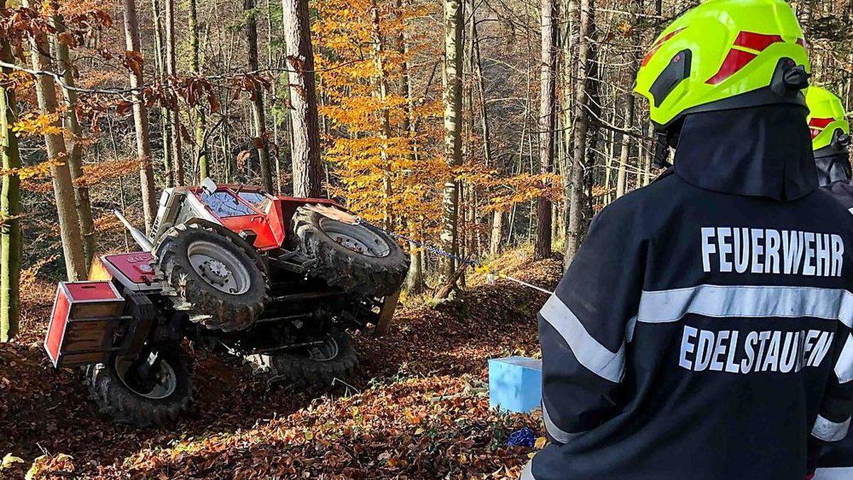 Die Feuerwehren Edelstauden und Kirchbach waren im Einsatz