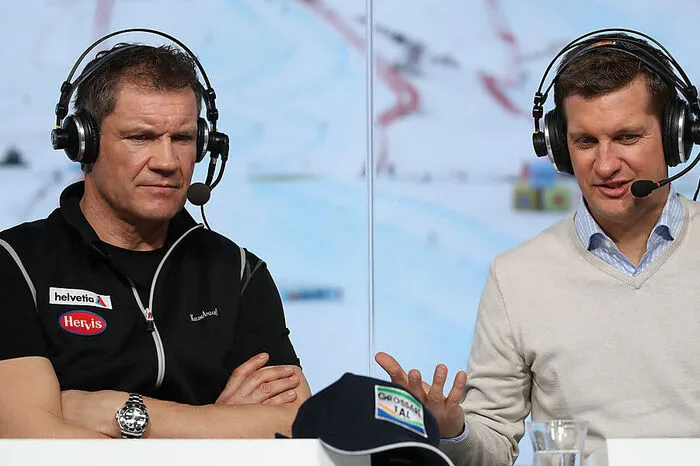 Armin Assinger fungiert "nur" mehr bei den großen Speed-Rennen als Co. So etwa in Wengen, Kitzbühel und bei Weltmeisterschaften sowie Olympischen Spielen.