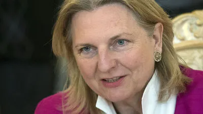 Außenministerin Karin Kneissl 
