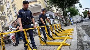 Die Sperre soll Autos stoppen