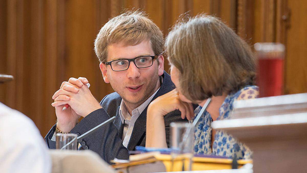 Wartet immer noch auf sein Büro im Rathaus: Gesundheitsstadtrat Robert Krotzer (KPÖ)