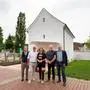 Landesrätin Simone Schmiedtbauer besichtigte das revitalisierte Gebäude in Ehrenhausen an der Weinstraße mit Christian Haas vom Revitalisierungsfonds, Vizebürgermeister Harald Tomandl, Bürgermeister Johannes Zweytick und Christian Gummerer von der Abteilung 10