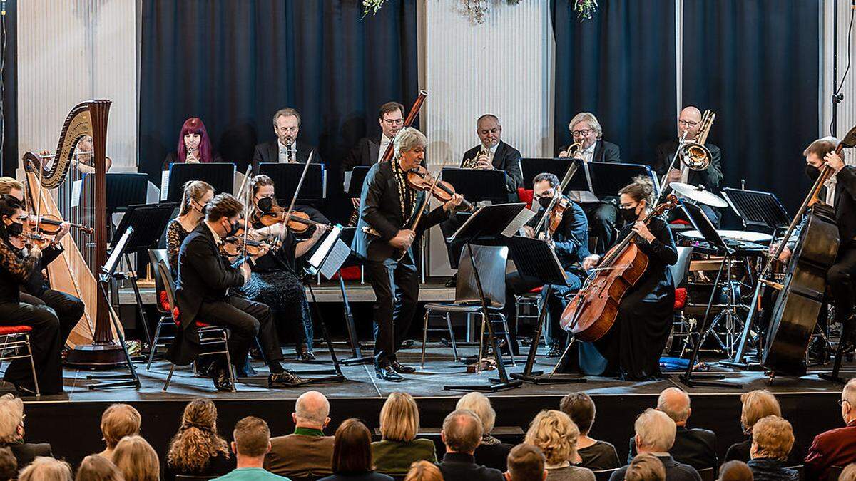 Stimmungsvoll ins neue Jahr ging es gestern beim 21. Neujahrskonzert in Mariazell