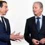 In allen wesentlichen Fragen einer Meinung: Kanzler Kern und Vize Mitterlehner