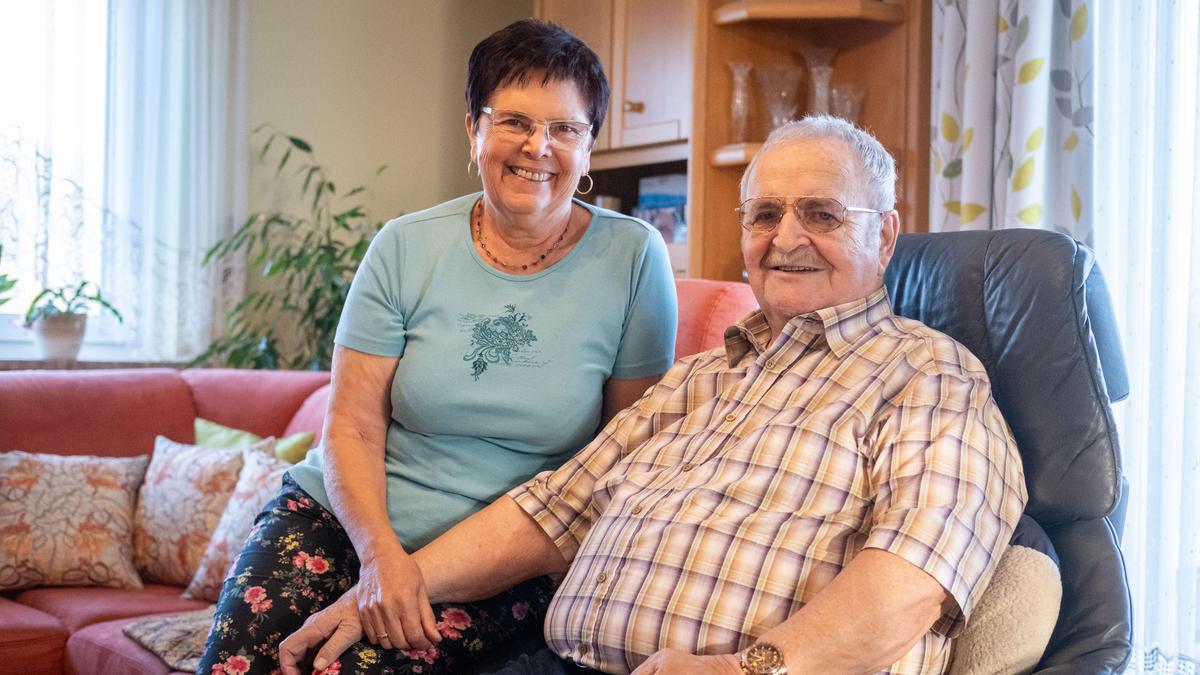 Karl Haider mit seiner Frau Rosalinde