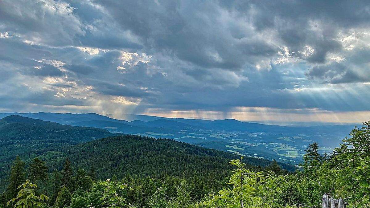 Am Samstag zogen in der gesamten Steiermark Gewitterwolken auf
