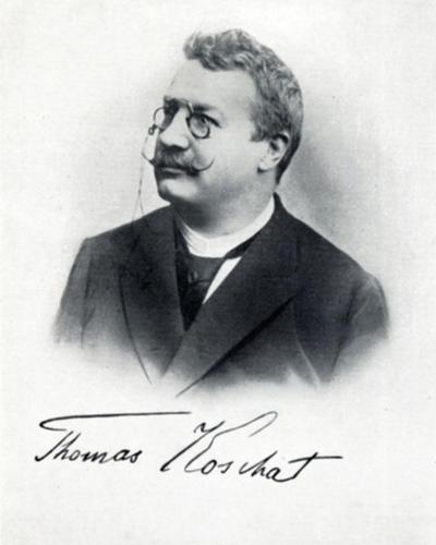 Thomas Koschat, Kärntner Komponist (8. Aug. 1845 bis 19. Mai 1914