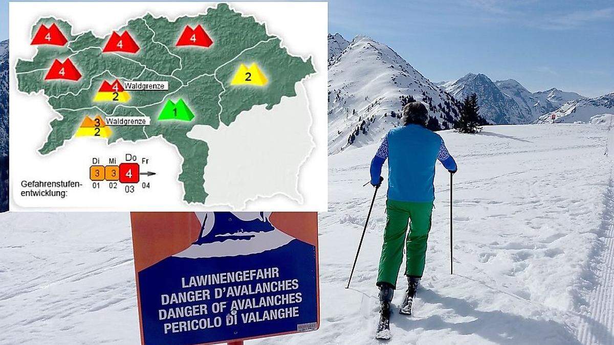 Die Lawinengefahr in der Steiermark