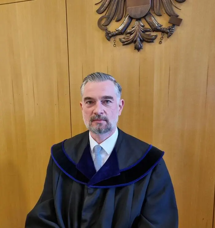 Richter Andreas Rom verhandelte