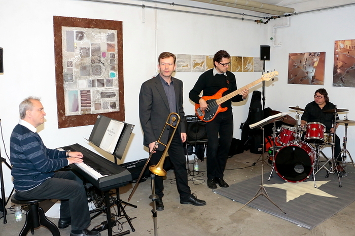 Das R. S. Jazz-Quartett sorgte beim Brunch für die musikalische Umrahmung.