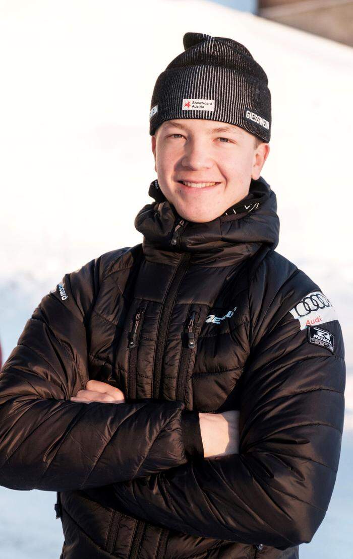 Der südsteirische Snowboarder Christoph Karner geht in seine erste Weltcupsaison