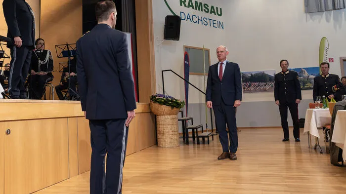 Innenminister Gerhard Karner war der ranghöchste Gast bei der Eröffnungsfeier.