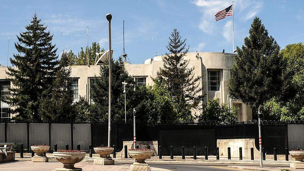 Die US-Botschaft in der türkischen Hauptstadt Ankara