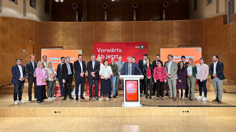 Wahlkreiskonferenz der SPÖ in Wagna 