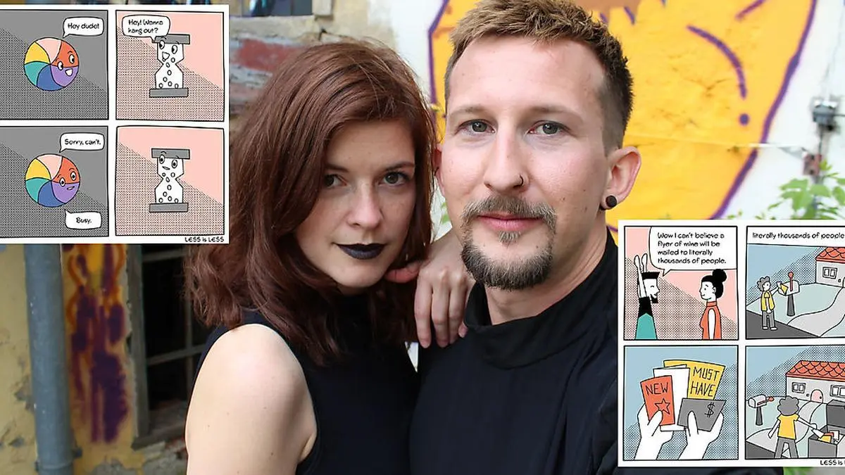 Stecken hinter den Comics: Kaulfersch und Willgruber