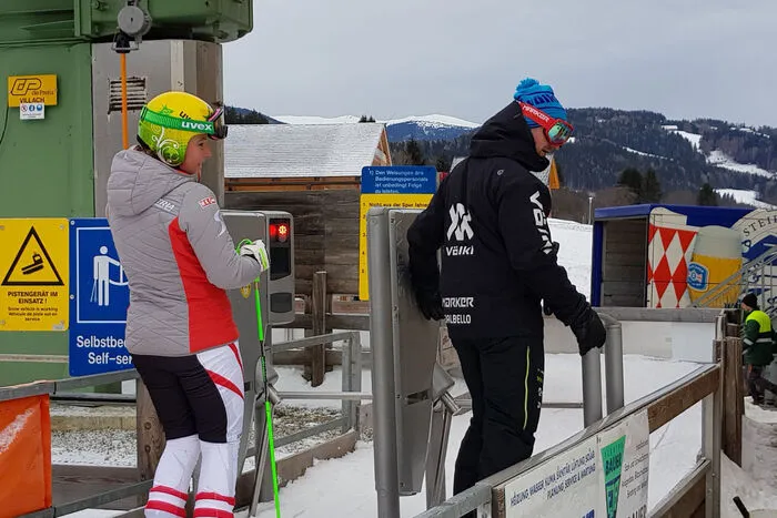 Trainiert wurde am Obdacher Kalchberg, dem rund um die Jahreswende schon viele internationale und nationale Spitzensportler einen Trainingsbesuch abstatteten.