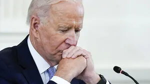 Joe Biden steht mit dem Rücken zur Wand 
