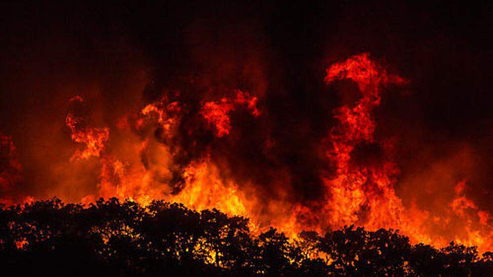 An der Algarve wüten seit Tagen Waldbrände