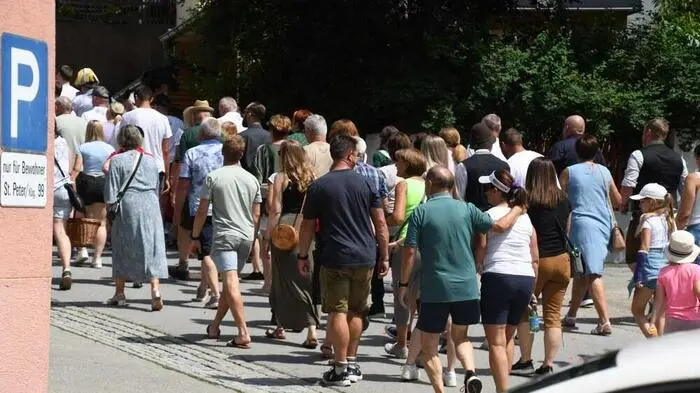 Schon seit vielen Jahren wird in St. Peter am Kammersberg zu einem Fest geladen, ausgerichtet vom oberen oder unterem Marktteil. 