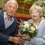 Hans Rabitsch und Margarethe Walkensteiner leben seit zwei beziehungsweise eineinhalb Jahren im Seniorenheim Hülgerthpark. Eben feierten sie ihre 100. Geburtstage 