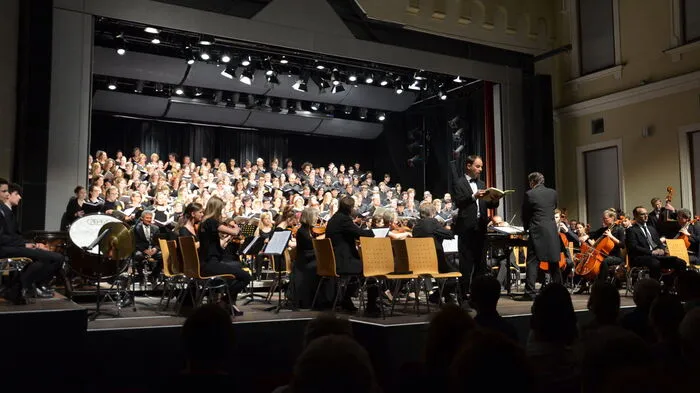 Rund 200 Mitwirkende gab es beim Chor- und Kammerorchesterkonzert in Gleisdorf...