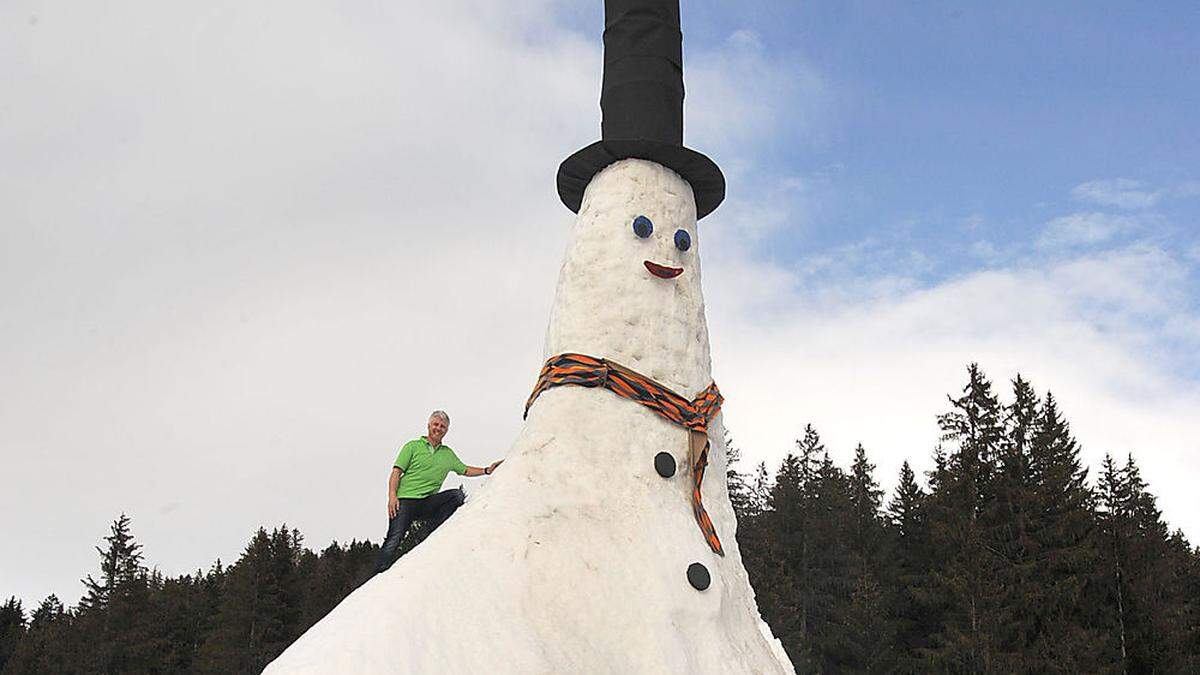 Das ist der Schneemann