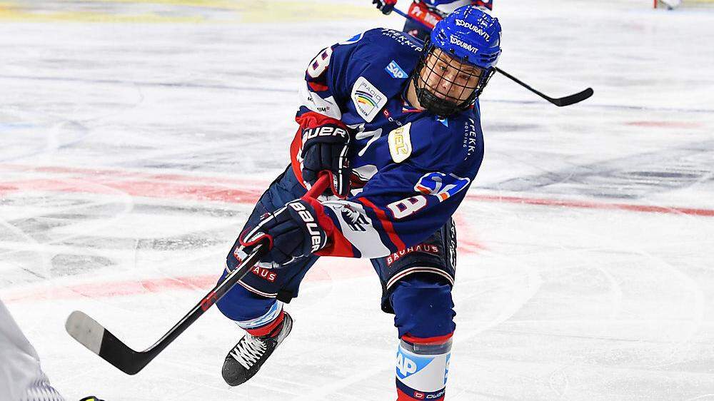 Der 17-jährige DEL-Stürmer Tim Stützle gilt als eines der größten deutschen Eishockey-Talente