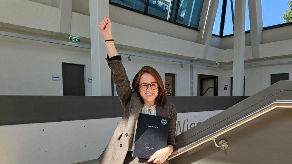 Celine Gunz ist die erste in Kärnten ausgebildete Juristin