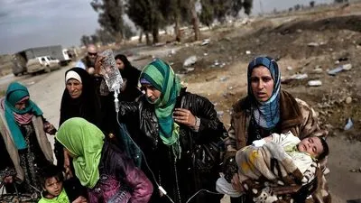 Täglich sterben Menschen im Irak (Bild aus Mossul)