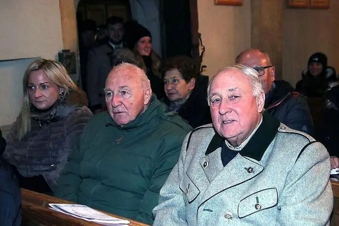 Auch Alt-Bürgermeister Gottfried Preßler ließ sich das Konzert nicht entgehen. 