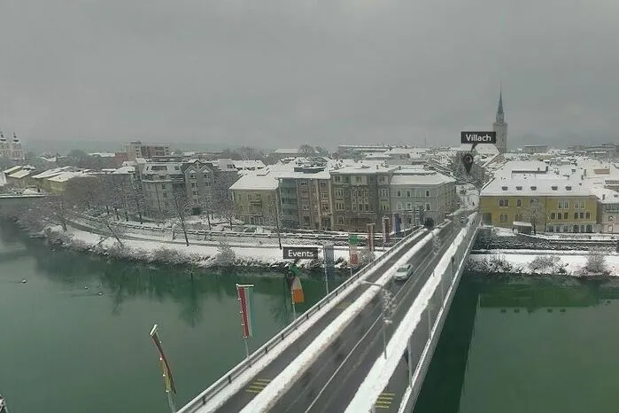 Blick über Villach