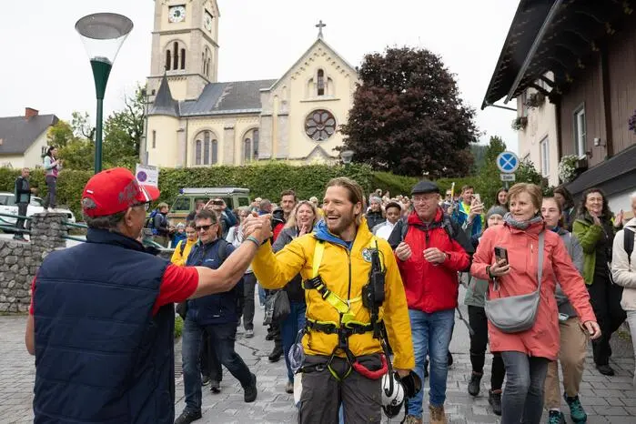 Serienliebling Sebastian Ströbel wurde von den Fans begeistert empfangen