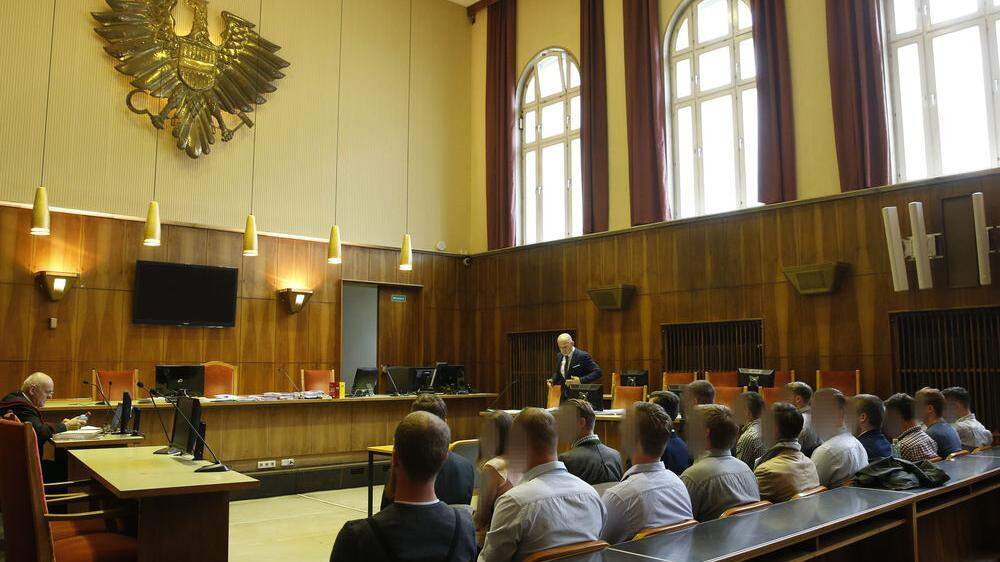 Es wird im Grazer Straflandesgericht verhandelt
