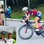 Gabriele Obmann startet zum zweiten Mal beim Ironman in Klagenfurt. Die gebürtige Steirerin bei der Slotvergabe (links oben) 2017 in Klagenfurt. Mit Triathlet Thomas Fürnschuss ist sie seit knapp einem Jahr liiert. 